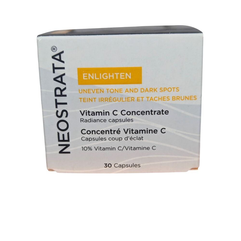 NEOSTRATA Vitamin C Concentrate Radiance Capsules Uneven Tone 30 Ct. NEW